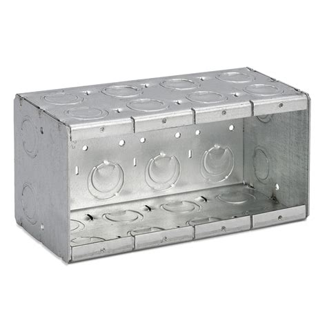 steel city 4 gang masonry box|metal boxes for sale.